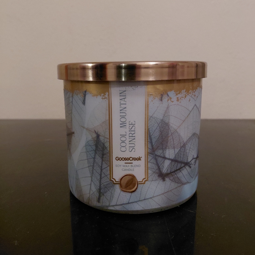 Goose Creek Cool Mountain Sunrise 3 Wick Candle